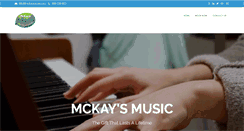 Desktop Screenshot of mckaysmusic.com